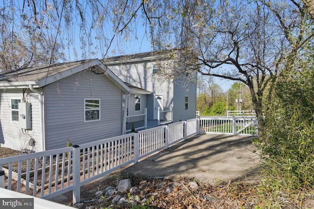 671 Pine Ridge Dr, Front Royal, VA 22630 - rear view of property featuring a wooden deck