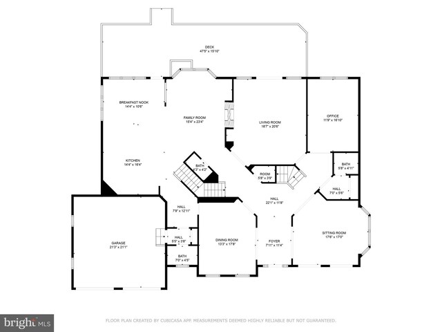 6424 Recreation Ln, Falls Church, VA 22041 - home floor plan