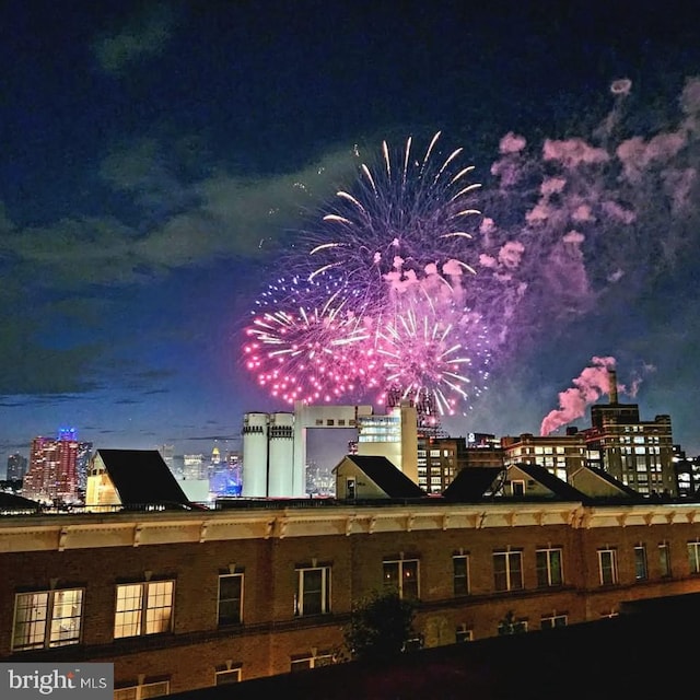 1317 Lowman St, Baltimore, MD 21230 - property at night with a view of city lights
