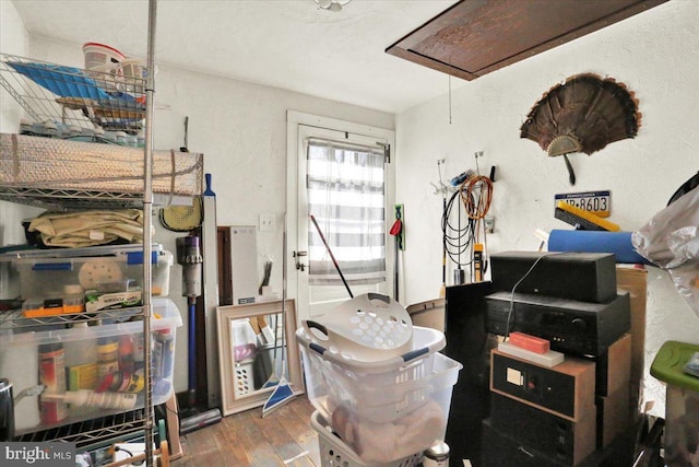 storage with attic access