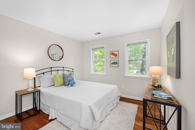 1517 Snughill Ct, Vienna, VA 22182 - bedroom with baseboards and wood finished floors