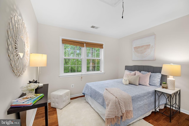 1517 Snughill Ct, Vienna, VA 22182 - bedroom featuring baseboards and wood finished floors