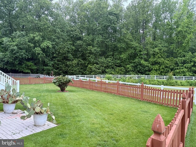 11258 Wildmeadows St, Waldorf, MD 20601 - view of yard featuring a patio