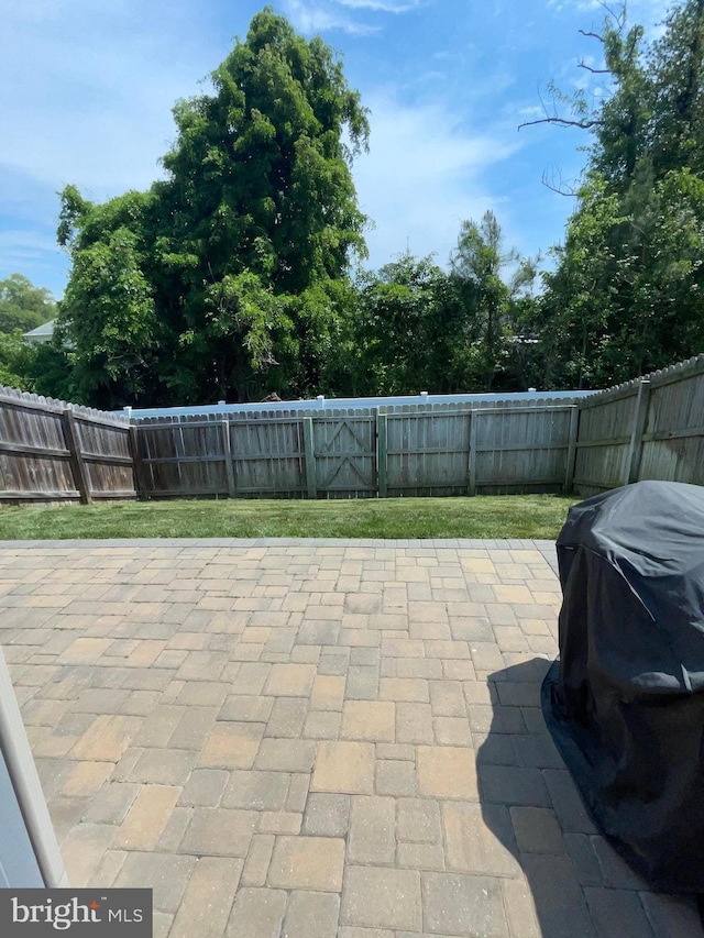7805 Wistar Woods Pl, Henrico, VA 23228 - view of patio / terrace with a fenced backyard