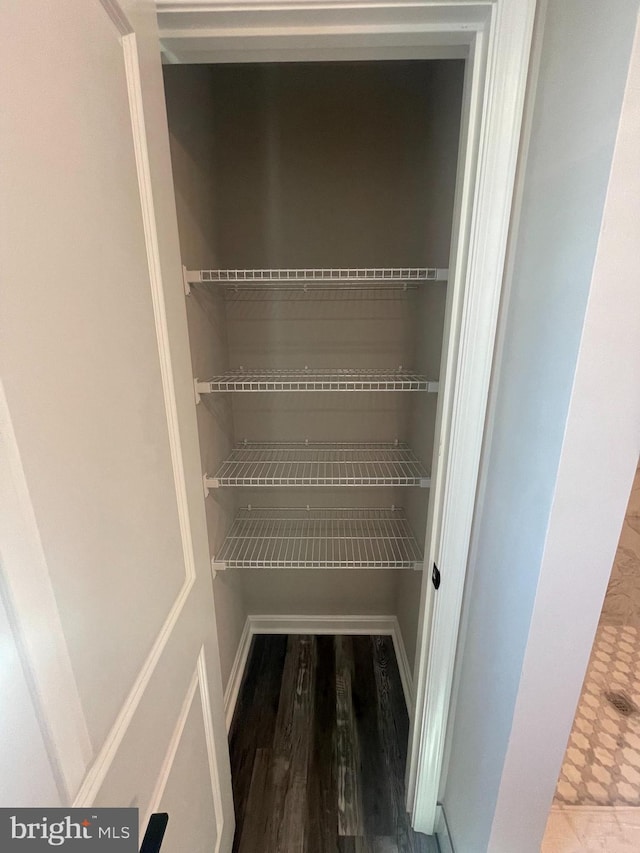 view of closet