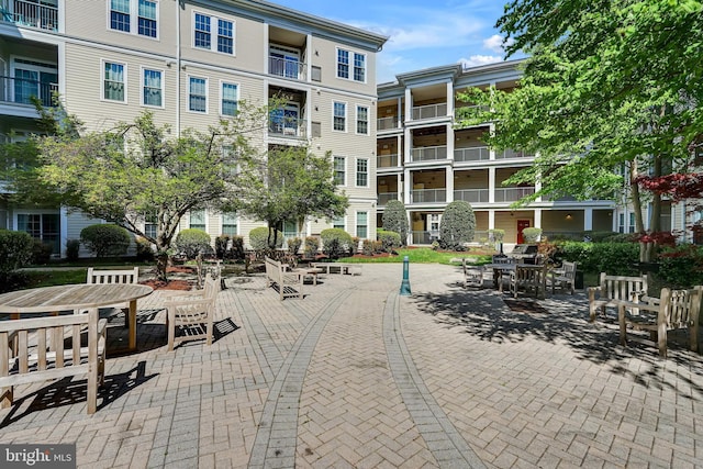 view of property's community