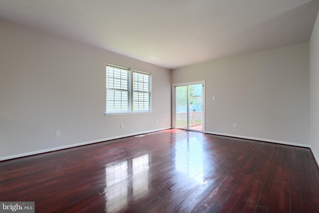 724 Tinker Rd, Middle River, MD 21220 - unfurnished room featuring baseboards and hardwood / wood-style floors