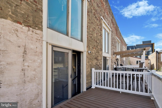 810 N Hancock St Unit 5, Philadelphia, PA 19123 - view of wooden terrace