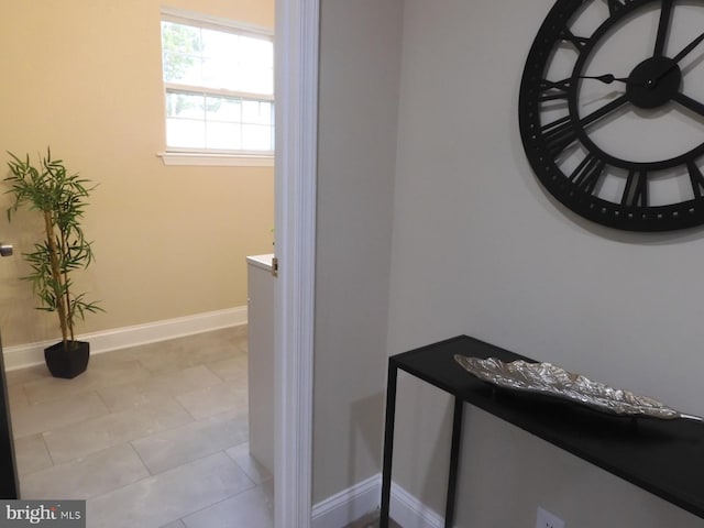 502 Demoss Ct, Glassboro, NJ 08028 - bathroom with baseboards and tile patterned floors