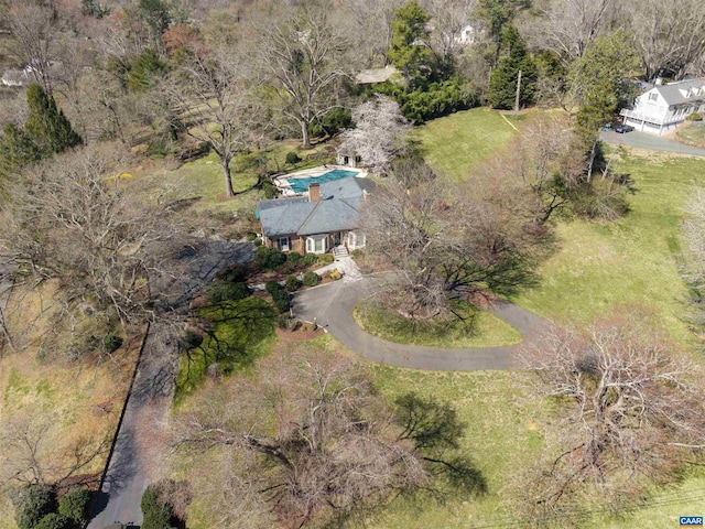 42 Old Farm Rd, Charlottesville, VA 22903 - bird's eye view