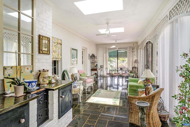42 Old Farm Rd, Charlottesville, VA 22903 - interior space with a skylight