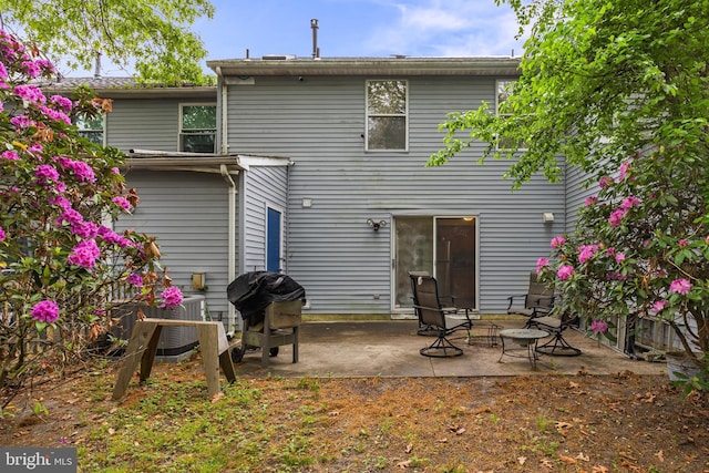 108 Shoreline Dr, Atco, NJ 08004 - rear view of house with a patio area and cooling unit