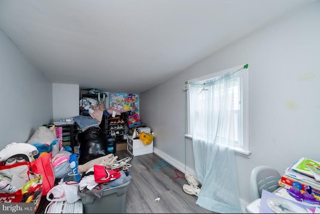 235 Maple St, Reading, PA 19602 - bonus room with baseboards and wood finished floors