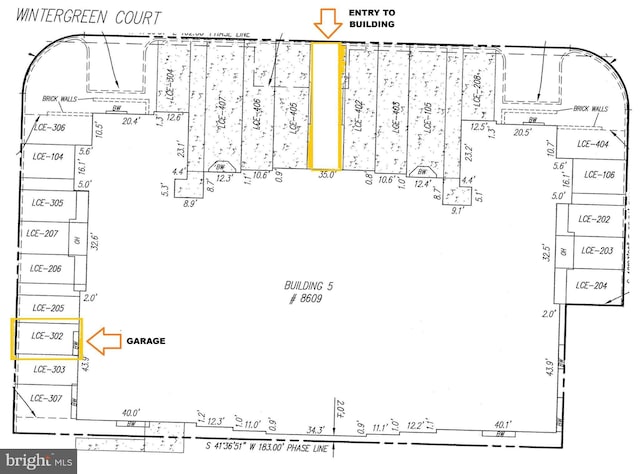 8609 Wintergreen Ct Unit 302, Odenton, MD 21113 - parcel map