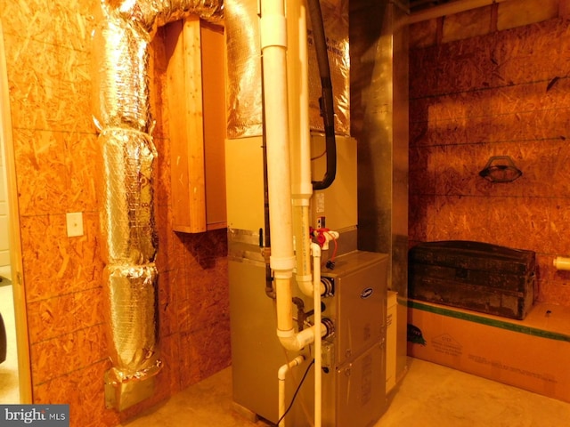 view of utility room