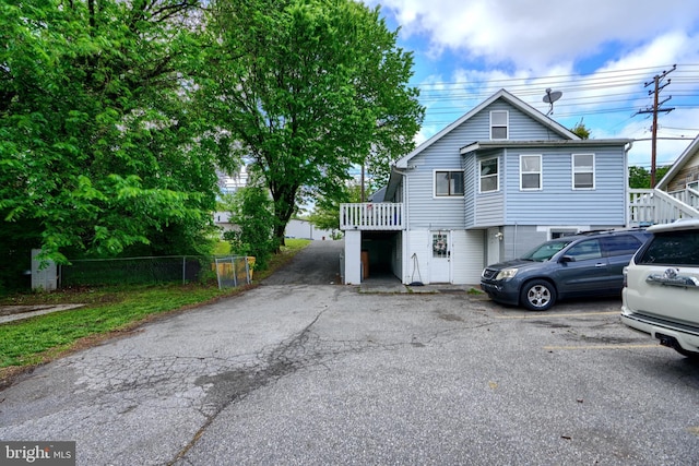 4315 Washington Blvd, Halethorpe, MD 21227 - view of front facade featuring fence