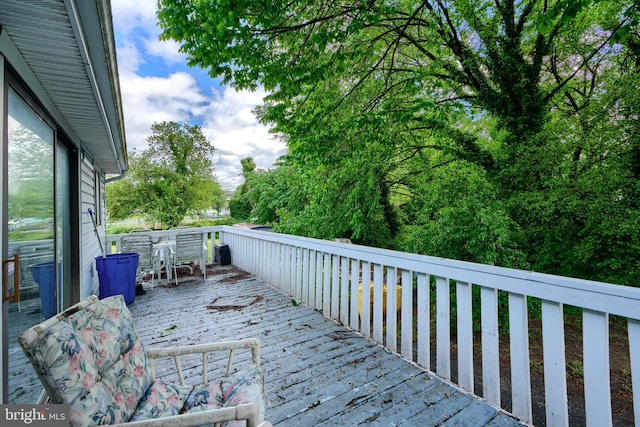4315 Washington Blvd, Halethorpe, MD 21227 - view of deck