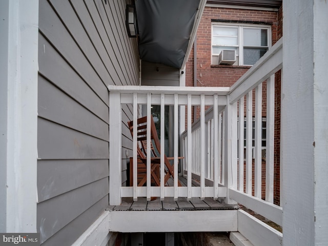 2109 M St NE Unit 5, Washington, DC 20002 - stairs with cooling unit