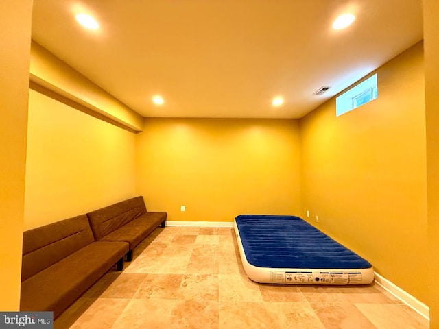 3701 Spicebush Way, Frederick, MD 21704 - living area featuring recessed lighting and baseboards