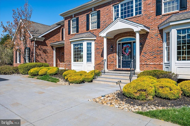 6 Ridgeview Way, Allentown, NJ 08501 - view of front of house with brick siding