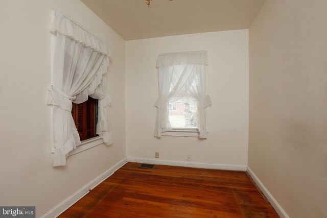 30 Cooper Ave, Marlton, NJ 08053 - spare room with baseboards, wood finished floors, and visible vents