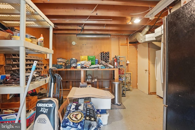 view of storage