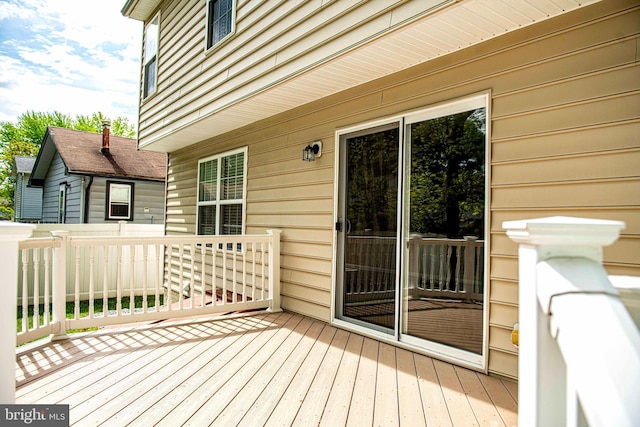 view of deck