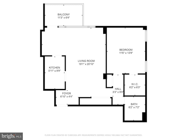 2800 Wisconsin Ave NW Unit 504, Washington, DC 20007 - view of layout