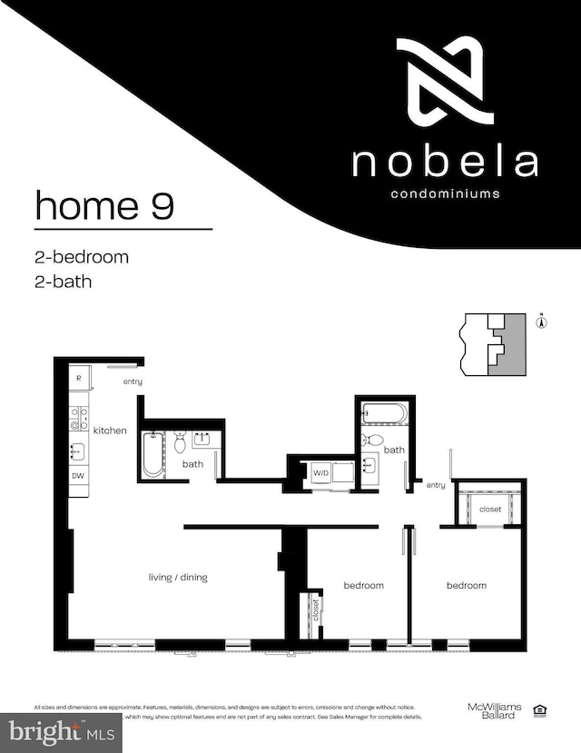 1722 Connecticut Ave NW Unit 9, Washington, DC 20009 - floor plan / room layout