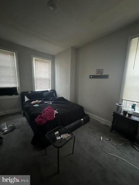 1341 E Rittenhouse St, Philadelphia, PA 19138 - carpeted bedroom featuring baseboards