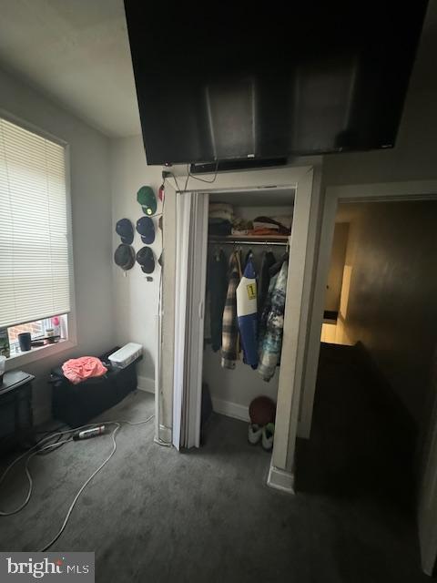 1341 E Rittenhouse St, Philadelphia, PA 19138 - carpeted bedroom with a closet and baseboards