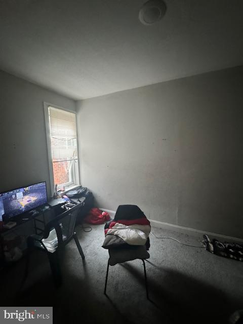 1341 E Rittenhouse St, Philadelphia, PA 19138 - view of carpeted home office