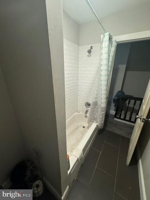 1341 E Rittenhouse St, Philadelphia, PA 19138 - full bath featuring shower / tub combo and tile patterned floors