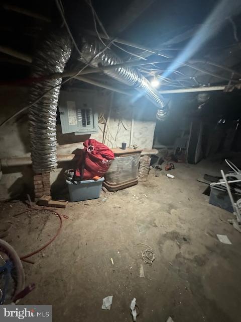 1341 E Rittenhouse St, Philadelphia, PA 19138 - attic featuring electric panel