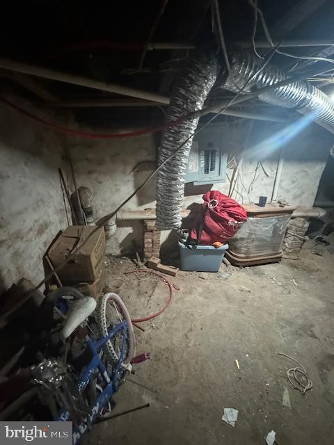 1341 E Rittenhouse St, Philadelphia, PA 19138 - view of unfinished basement