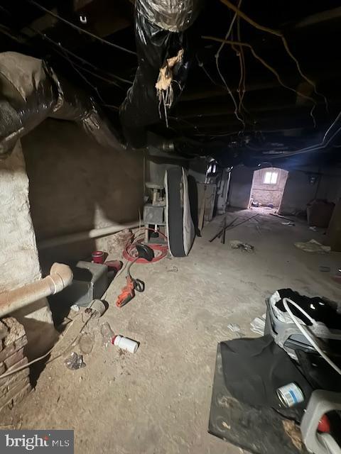 1341 E Rittenhouse St, Philadelphia, PA 19138 - view of unfinished below grade area
