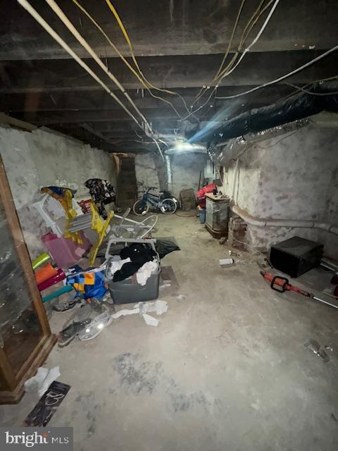 1341 E Rittenhouse St, Philadelphia, PA 19138 - view of unfinished below grade area