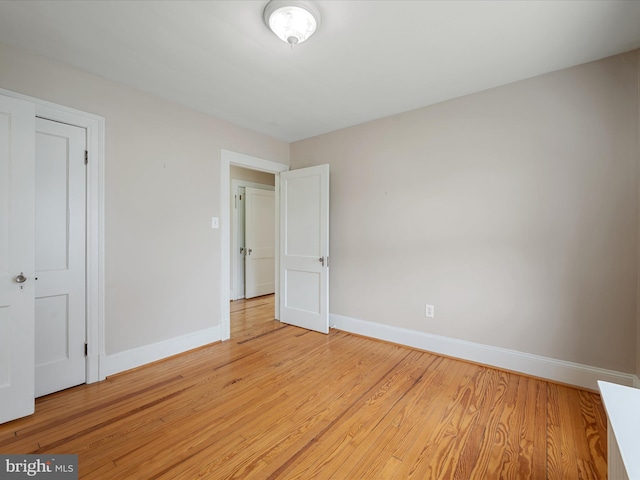 675 National Ave, Winchester, VA 22601 - unfurnished bedroom with light wood-style flooring and baseboards