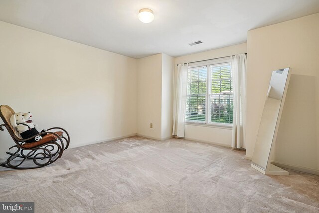 1728 Catherine Fran Dr, Accokeek, MD 20607 - unfurnished room with baseboards, visible vents, and carpet