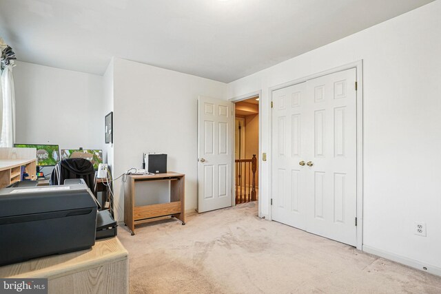 1728 Catherine Fran Dr, Accokeek, MD 20607 - office featuring baseboards and carpet