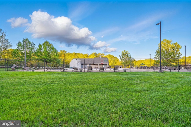 1728 Catherine Fran Dr, Accokeek, MD 20607 - view of yard with fence