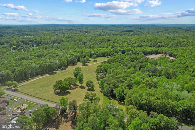 41 Wood Landing Rd, Fredericksburg, VA 22405 - bird's eye view of a heavily wooded area