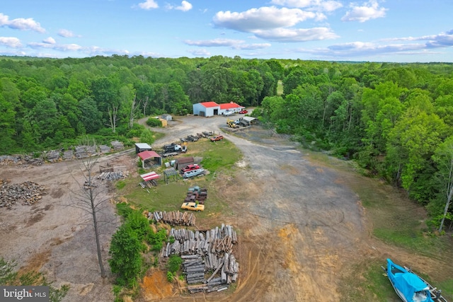 41 Wood Landing Rd, Fredericksburg, VA 22405 - aerial view of a heavily wooded area