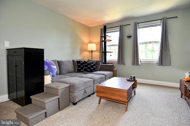 1303 Belle View Blvd Unit B1, Alexandria, VA 22307 - carpeted living room with baseboards
