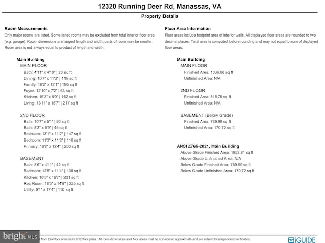 12320 Running Deer Rd, Manassas, VA 20112 - view of miscellaneous document