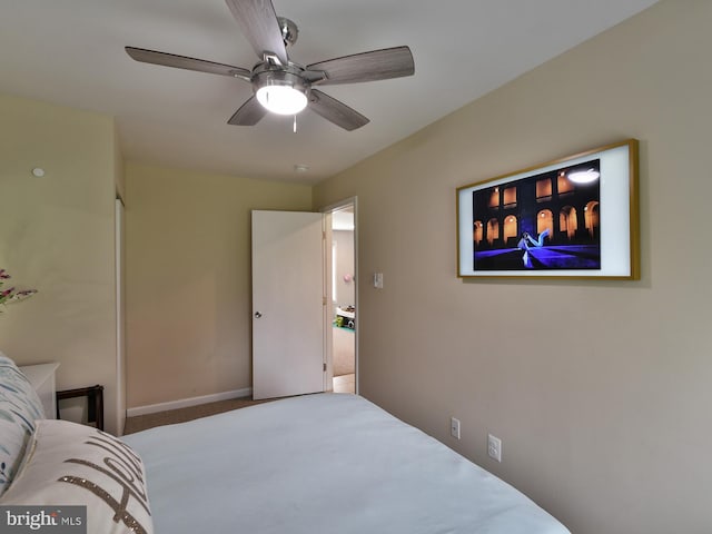 8362 Inspiration Ave, Walkersville, MD 21793 - bedroom featuring baseboards, carpet flooring, and ceiling fan