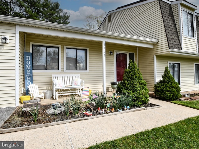 8362 Inspiration Ave, Walkersville, MD 21793 - view of exterior entry with a porch