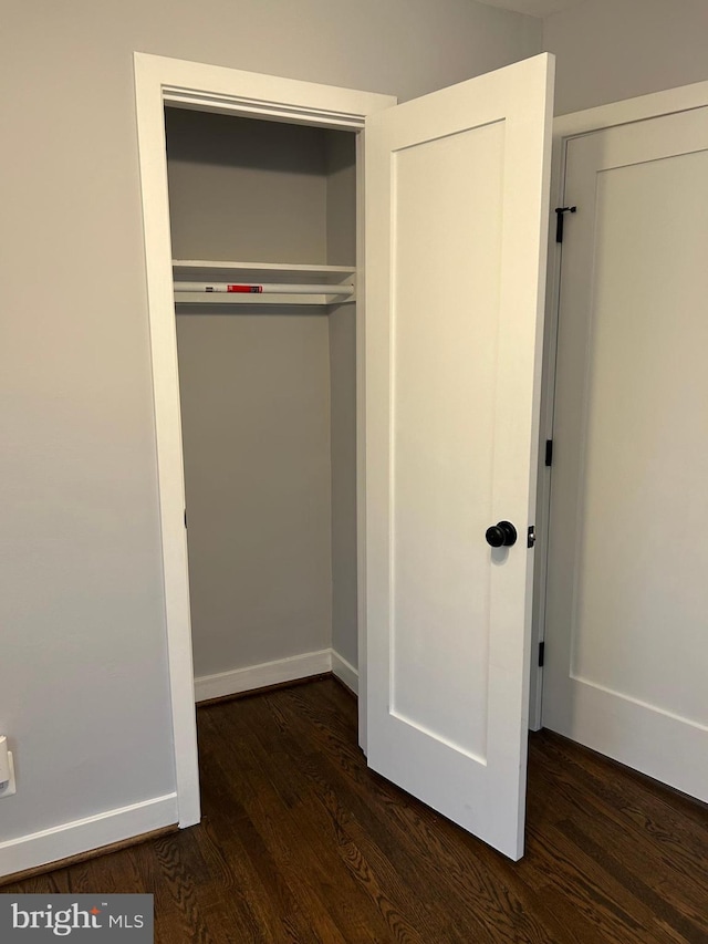 view of closet