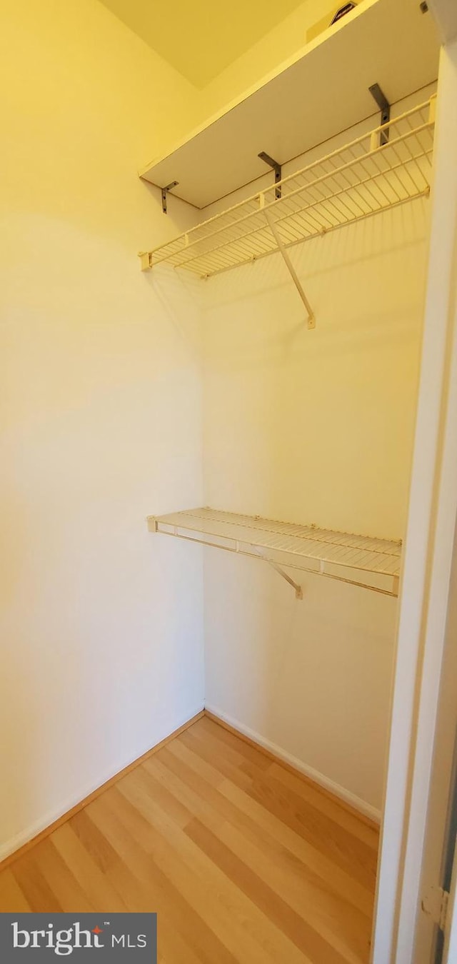 11800 Old Georgetown Unit 1103, Rockville, MD 20852 - spacious closet with light wood finished floors