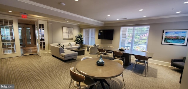 11800 Old Georgetown Unit 1103, Rockville, MD 20852 - community lobby with recessed lighting and ornamental molding